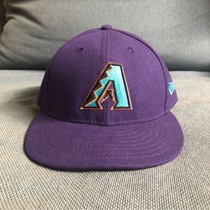 New Era Arizona Diamondbacks Purple 59Fifty Fitted Hat